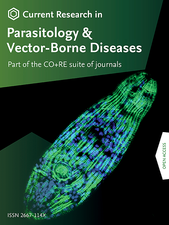 Go to journal home page - Current Research in Parasitology & Vector-Borne Diseases